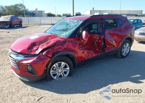 2019 Chevrolet Blazer из США, поврежденный, VIN 3GNKBDRS7KS581918